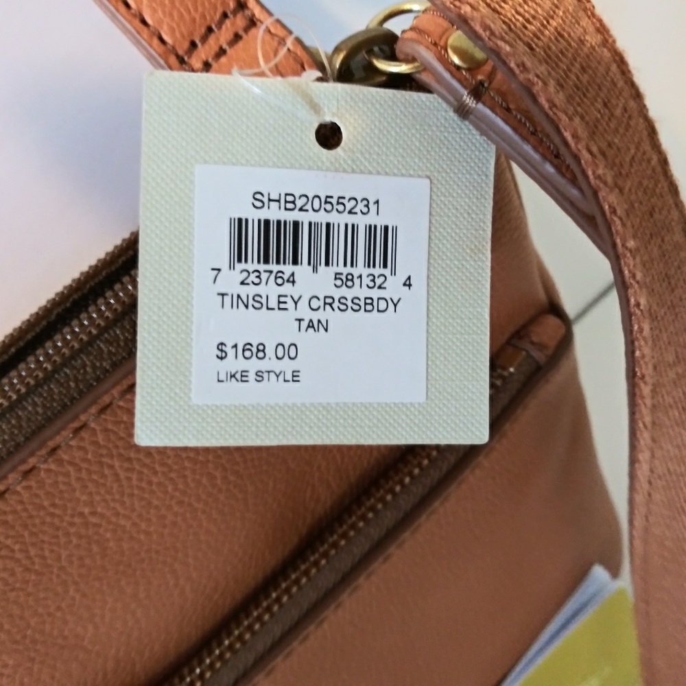 NWT FOSSIL TINSLEY CROSSBODY SHOULDER BAG PURSE - Picture 6 of 7